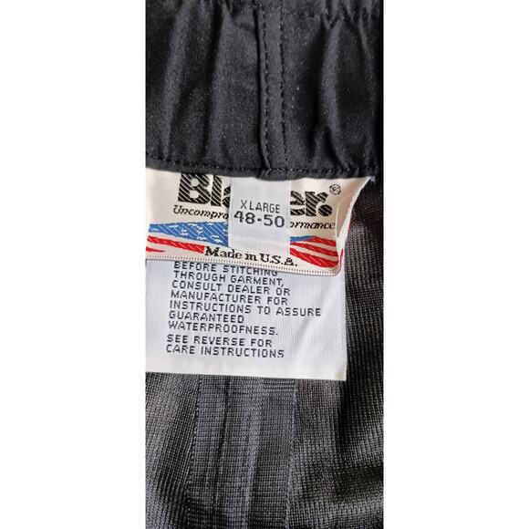Blauer Gore Tex All Weather Pants Size XL (48-50) NWOT - Picture 9 of 10